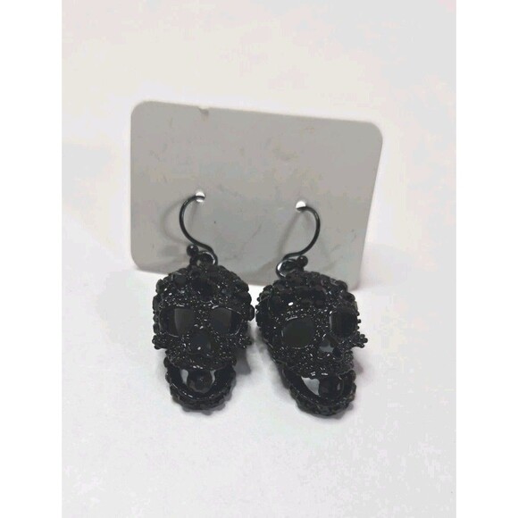 Jewelry Lot Skull Spooky Gothic Skeleton Theme Clean Curated Bundle Free Gift - Picture 10 of 16